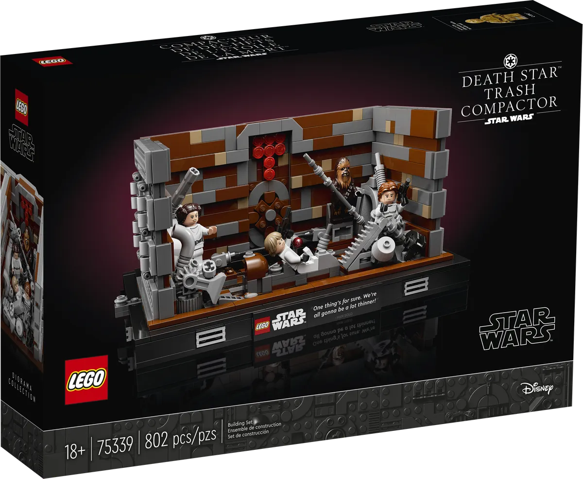LEGO Death Star™ Trash Compactor Diorama (75339) - image 1