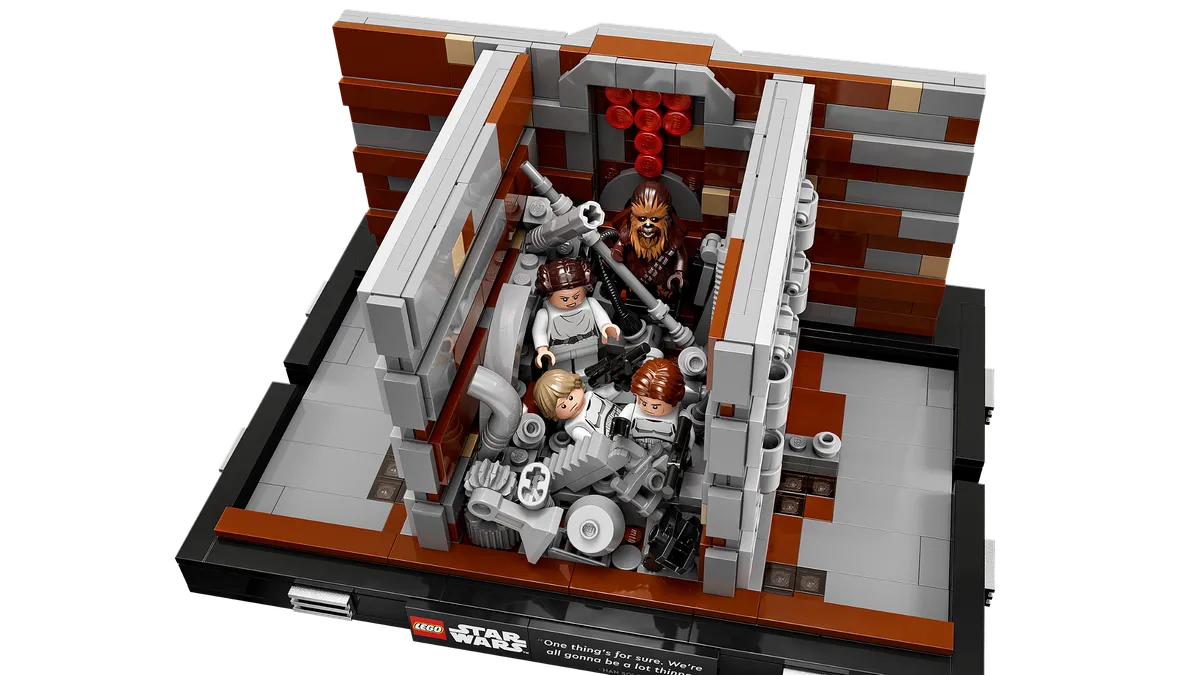 LEGO Death Star™ Trash Compactor Diorama (75339) - image 2