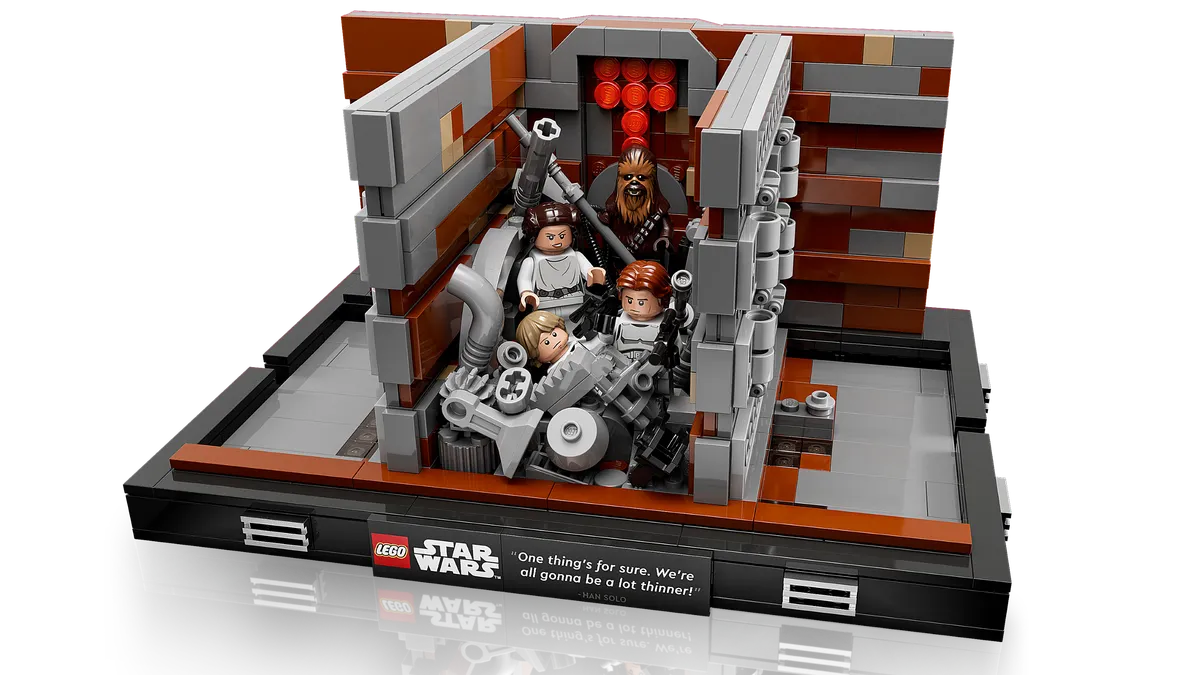 LEGO Death Star™ Trash Compactor Diorama (75339) - image 3