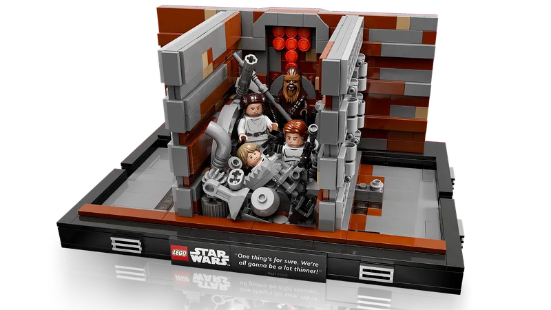 Death Star™ Trash Compactor Diorama fra LEGO – produktbillede 4 af 10