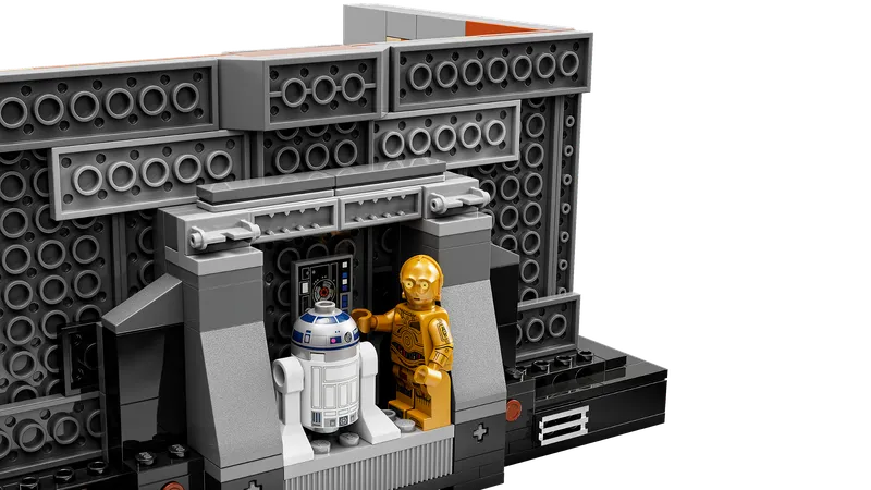 Death Star™ Trash Compactor Diorama fra LEGO – produktbillede 5 af 10