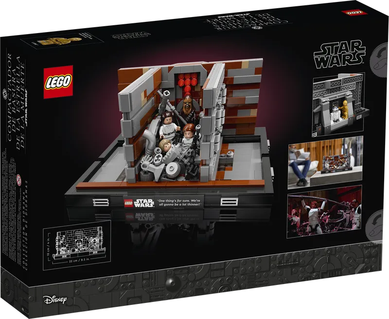 Death Star™ Trash Compactor Diorama fra LEGO – produktbillede 6 af 10