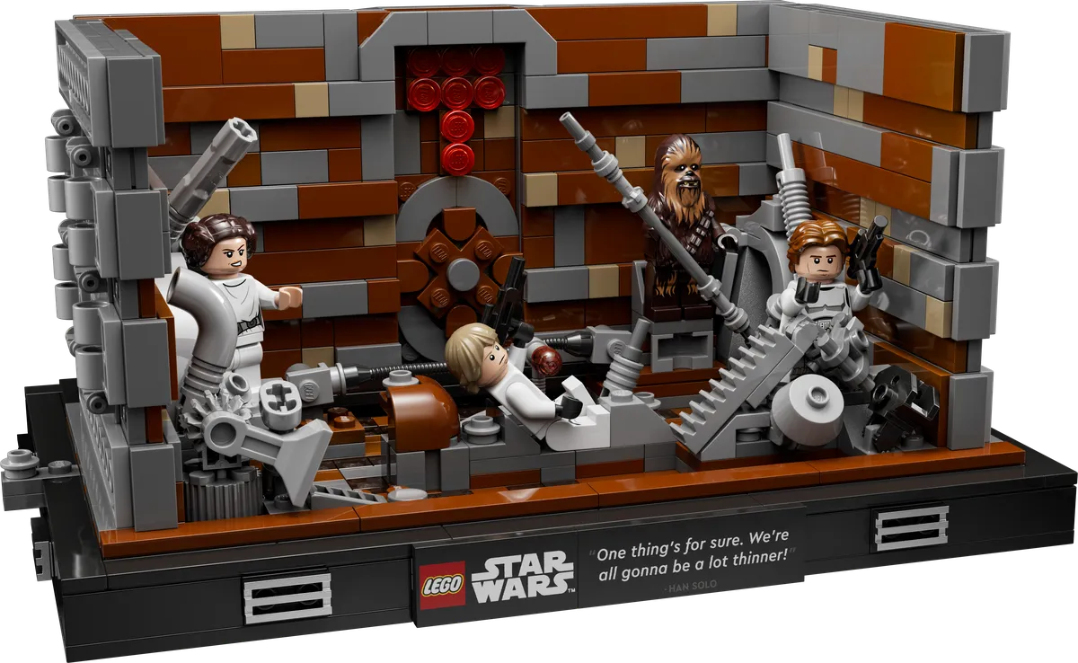 LEGO Death Star™ Trash Compactor Diorama (75339)