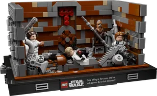 Death Star™ Trash Compactor Diorama fra LEGO – produktbillede 1 af 10