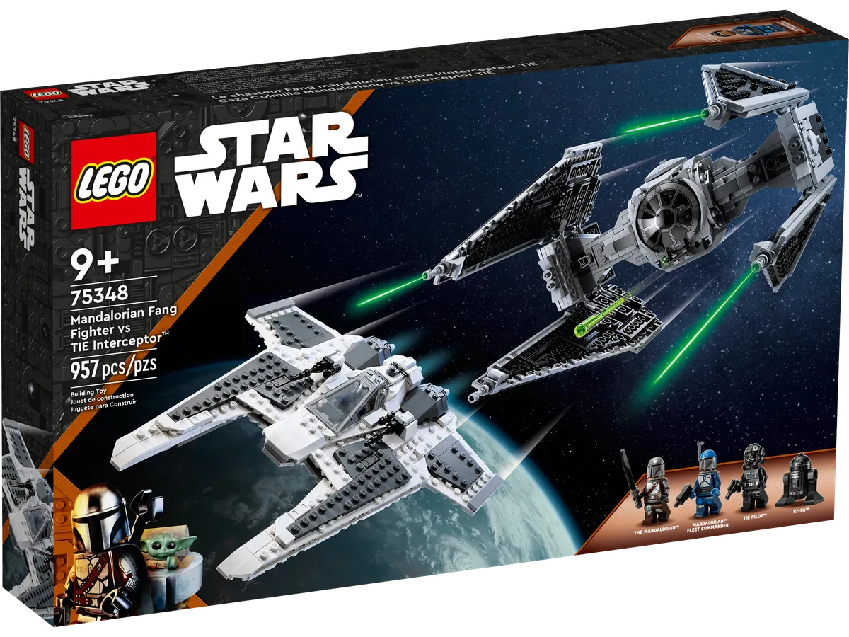 LEGO Mandalorian Fang Fighter vs. TIE Interceptor™ (75348) - Bild 1