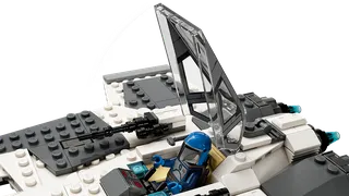 Mandalorian Fang Fighter vs. TIE Interceptor™ de LEGO – photo du produit 5 sur 7