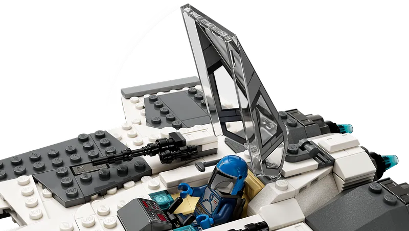Mandalorian Fang Fighter vs. TIE Interceptor™ de LEGO – photo du produit 5 sur 7