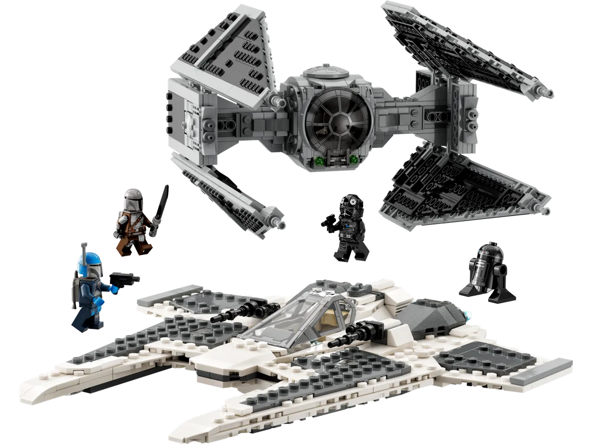LEGO Mandalorian Fang Fighter vs. TIE Interceptor™ (75348)