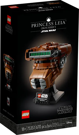 Princess Leia™ (Boushh™) Helmet von LEGO – Produktfoto 2 von 7