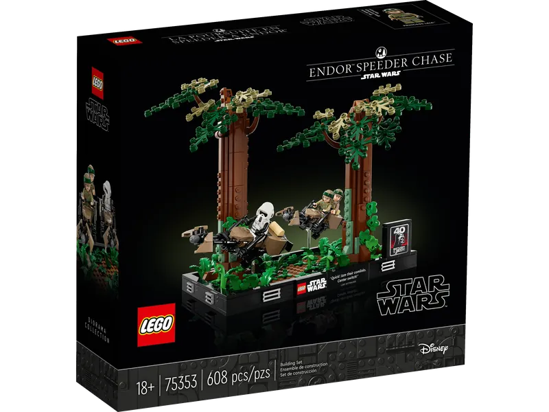 Endor™ Speeder Chase Diorama by LEGO – product photo 2 of 7