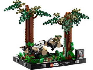 Endor™ Speeder Chase Diorama by LEGO – product photo 1 of 7