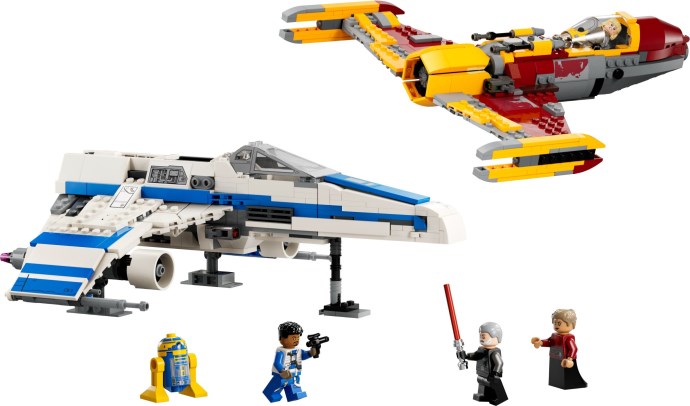 LEGO New Republic E-wing vs. Shin Hati's Starfighter (75364)