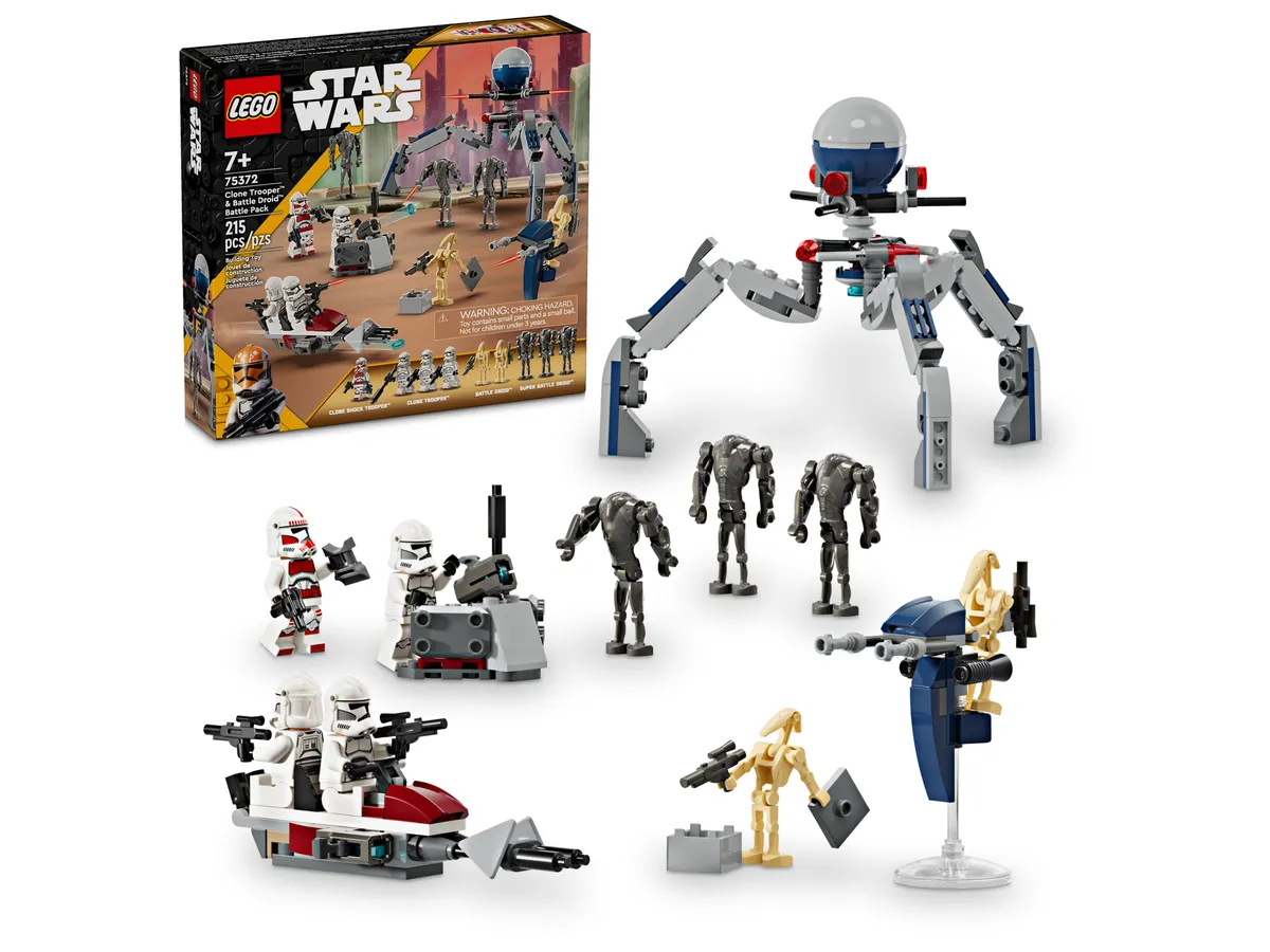 LEGO Clone Trooper™ & Battle Droid™ Battle Pack (75372) - Bild 1