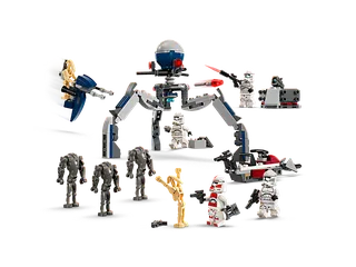 Clone Trooper™ & Battle Droid™ Battle Pack van LEGO – productfoto 3 van 9