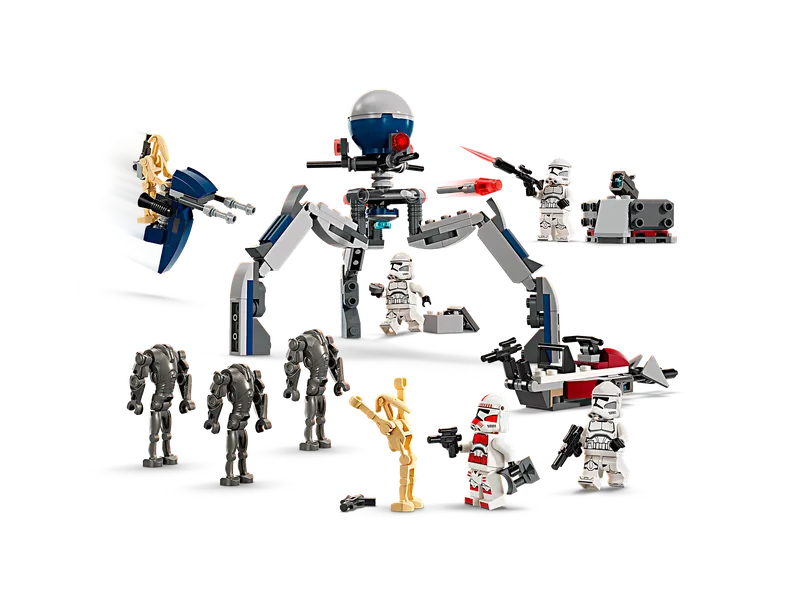 Clone Trooper™ & Battle Droid™ Battle Pack van LEGO – productfoto 3 van 9
