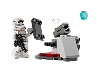 Clone Trooper™ & Battle Droid™ Battle Pack van LEGO – productfoto 4 van 9