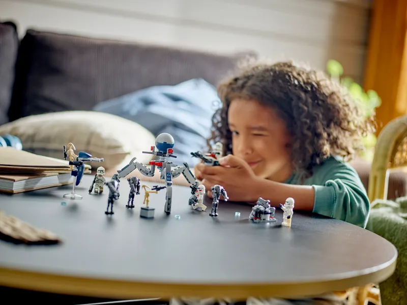 Clone Trooper™ & Battle Droid™ Battle Pack van LEGO – productfoto 8 van 9