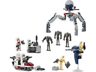 Clone Trooper™ & Battle Droid™ Battle Pack van LEGO – productfoto 1 van 9