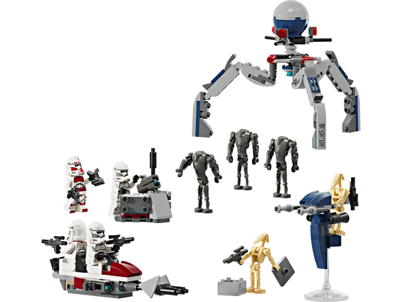 Clone Trooper & Battle Droid Battle Pack