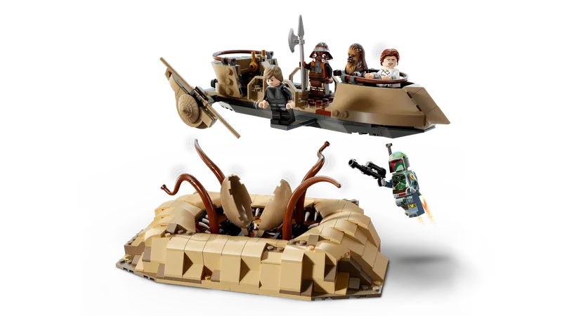 Desert Skiff & Sarlacc Pit fra LEGO – produktbillede 3 af 11