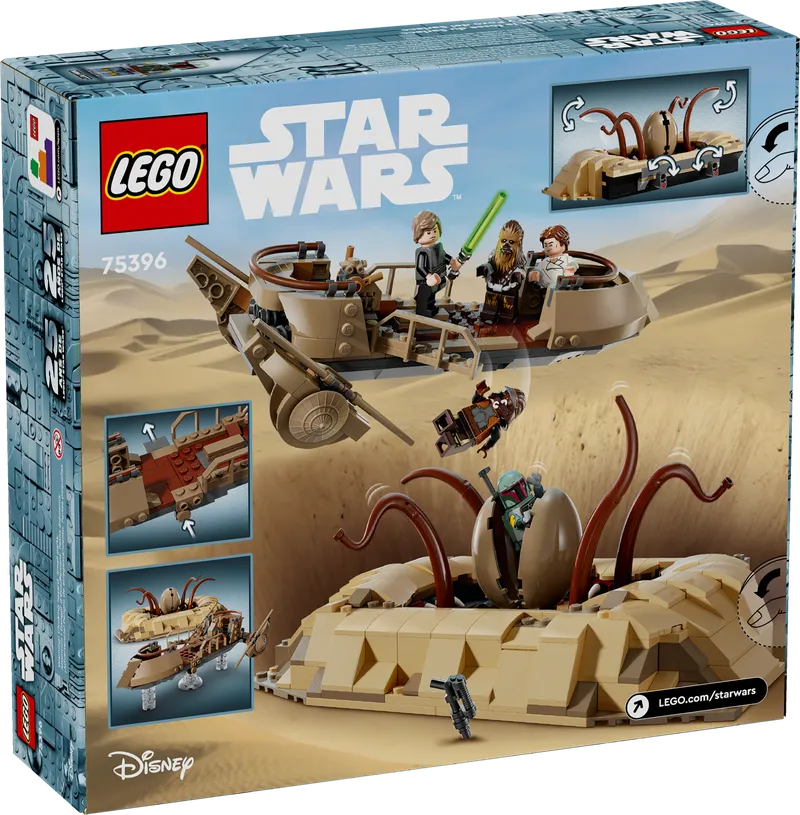 Desert Skiff & Sarlacc Pit fra LEGO – produktbillede 8 af 11