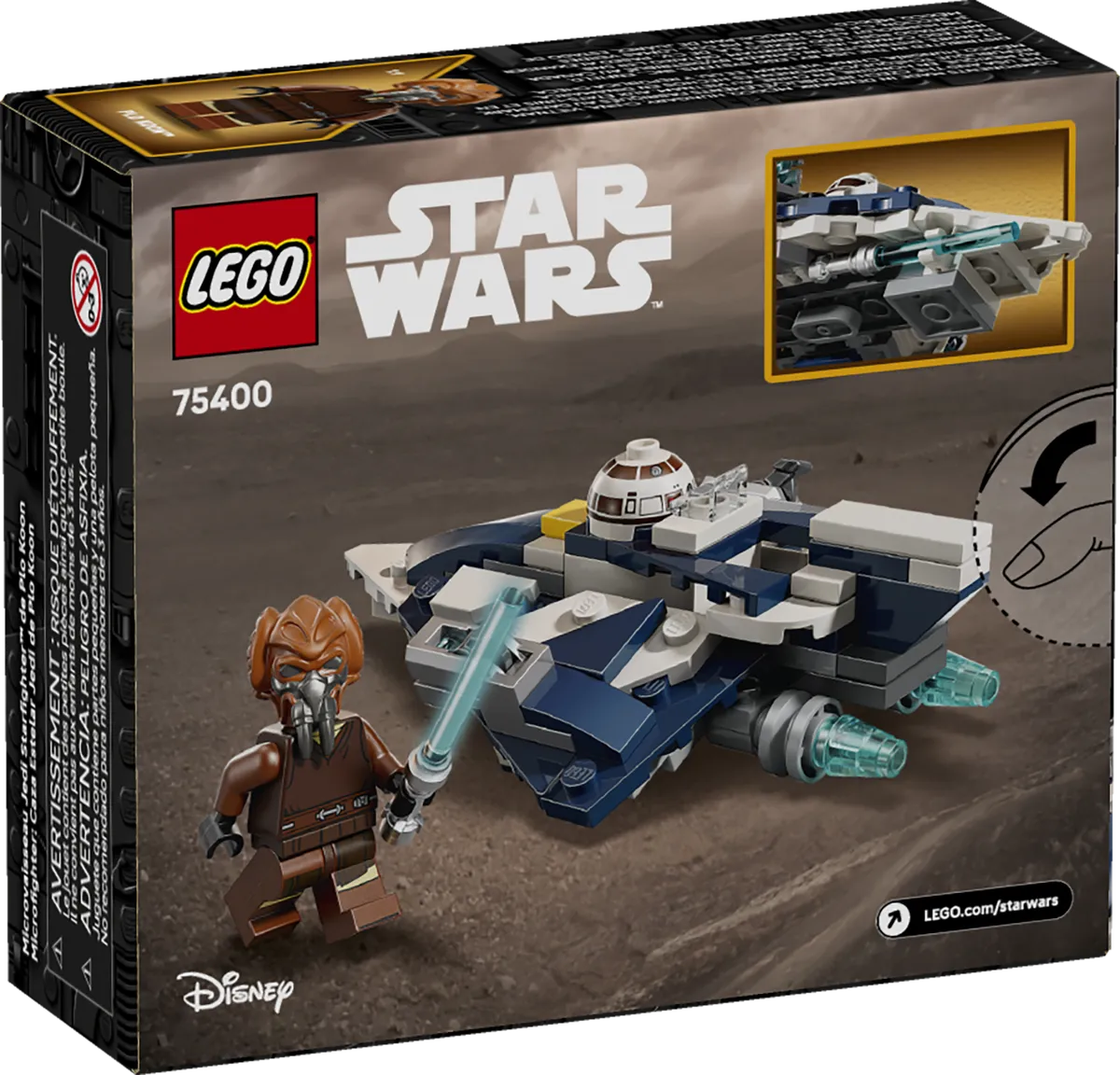 LEGO Plo Koon's Jedi Starfighter™ Microfighter (75400) - Bild 9