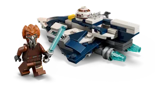 Plo Koon's Jedi Starfighter™ Microfighter de LEGO – photo du produit 4 sur 10