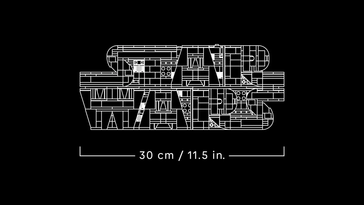 LEGO Brick-Built Star Wars™ Logo (75407) - Bild 9