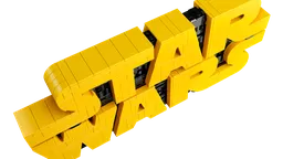 LEGO Brick-Built Star Wars™ Logo (75407) - afbeelding 2