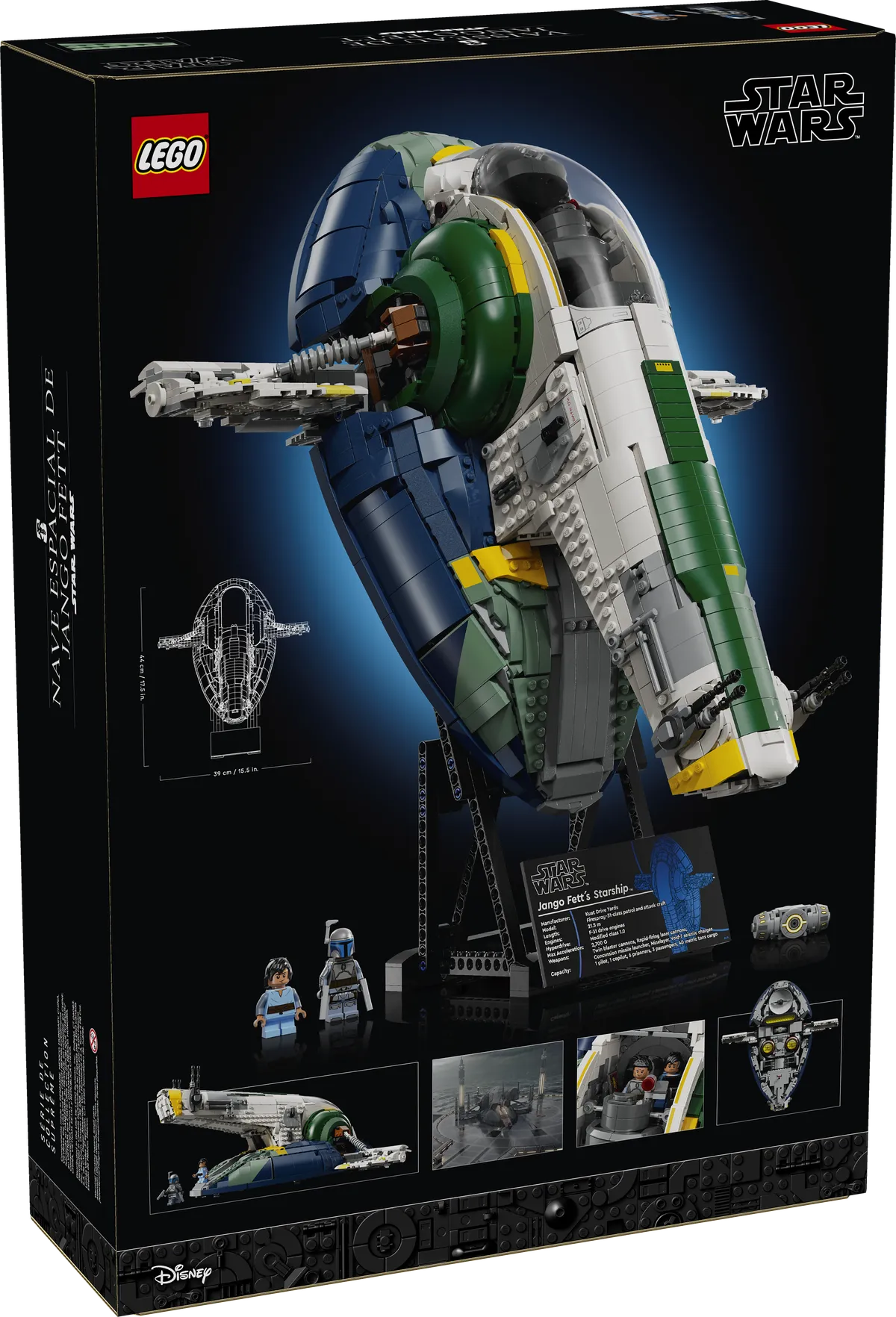 LEGO Jango Fett's Firespray-Class Starship (75409) - Bild 17