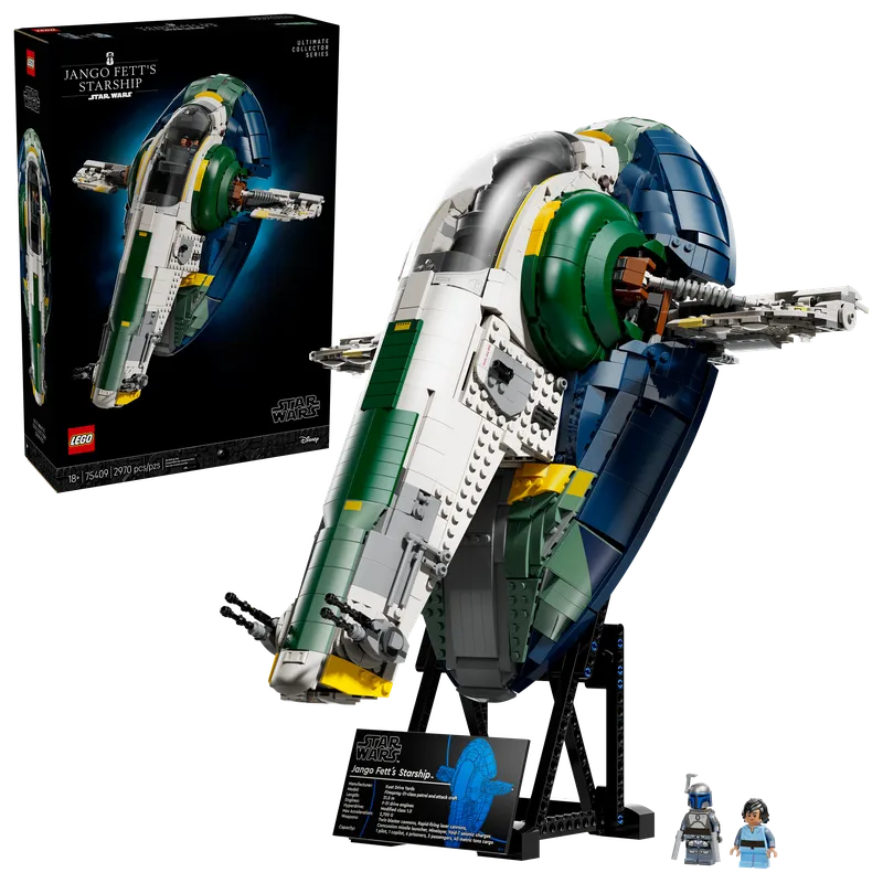 Jango Fett's Firespray-Class Starship från LEGO – produktbild 2 av 18