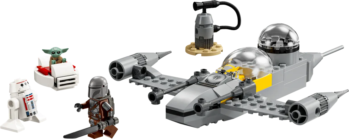 LEGO Mando and Grogu's N-1 Starfighter™ (75410)