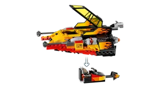 The Force Burner Snowspeeder™ fra LEGO – produktbillede 5 af 12
