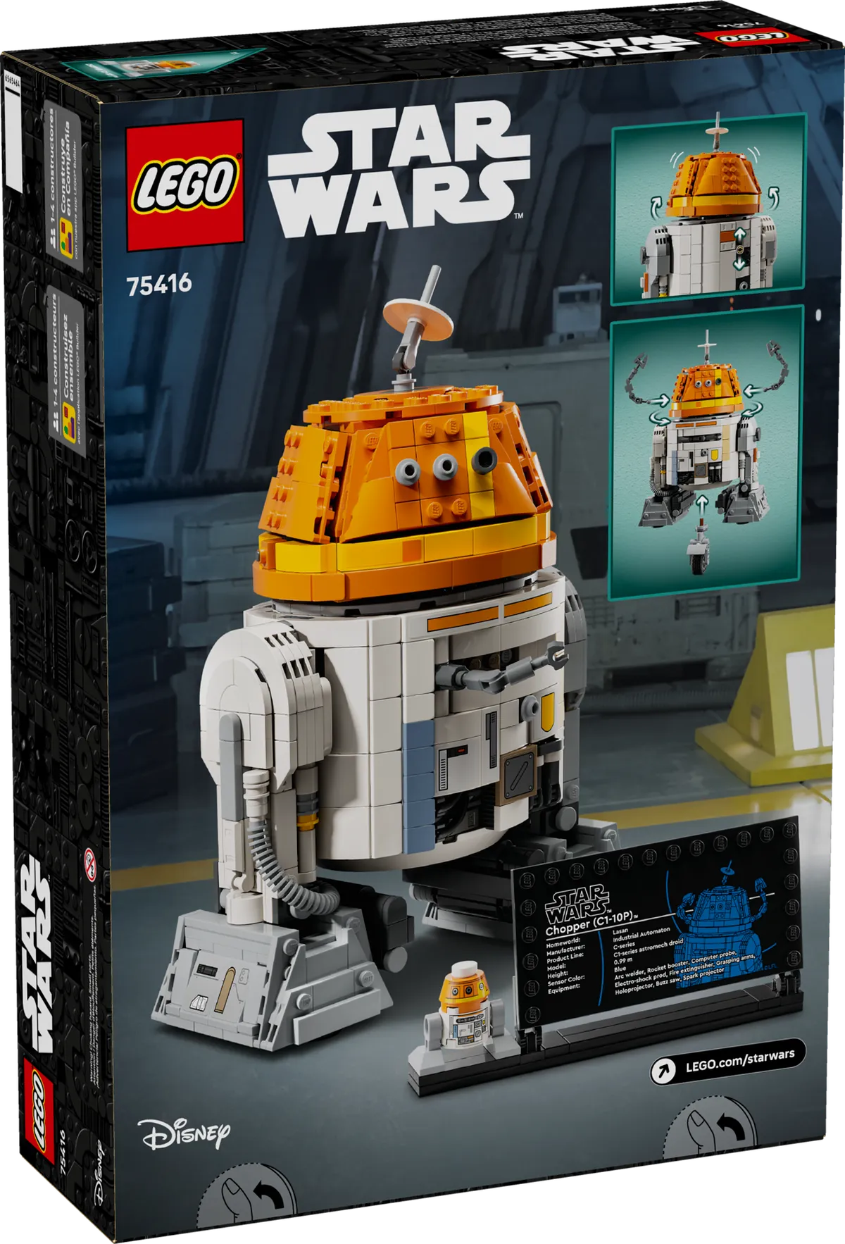 LEGO Chopper (C1-10P)™ Astromech Droid (75416) - Bild 9