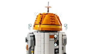 Chopper (C1-10P)™ Astromech Droid by LEGO – product photo 5 of 10