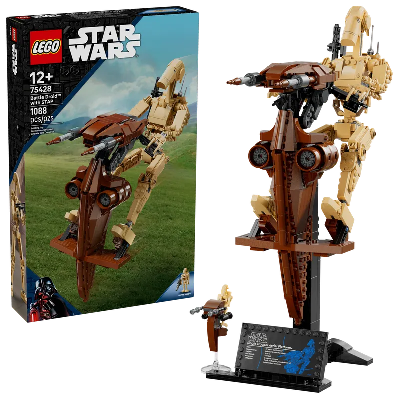 Battle Droid™ with STAP von LEGO – Produktfoto 2 von 12
