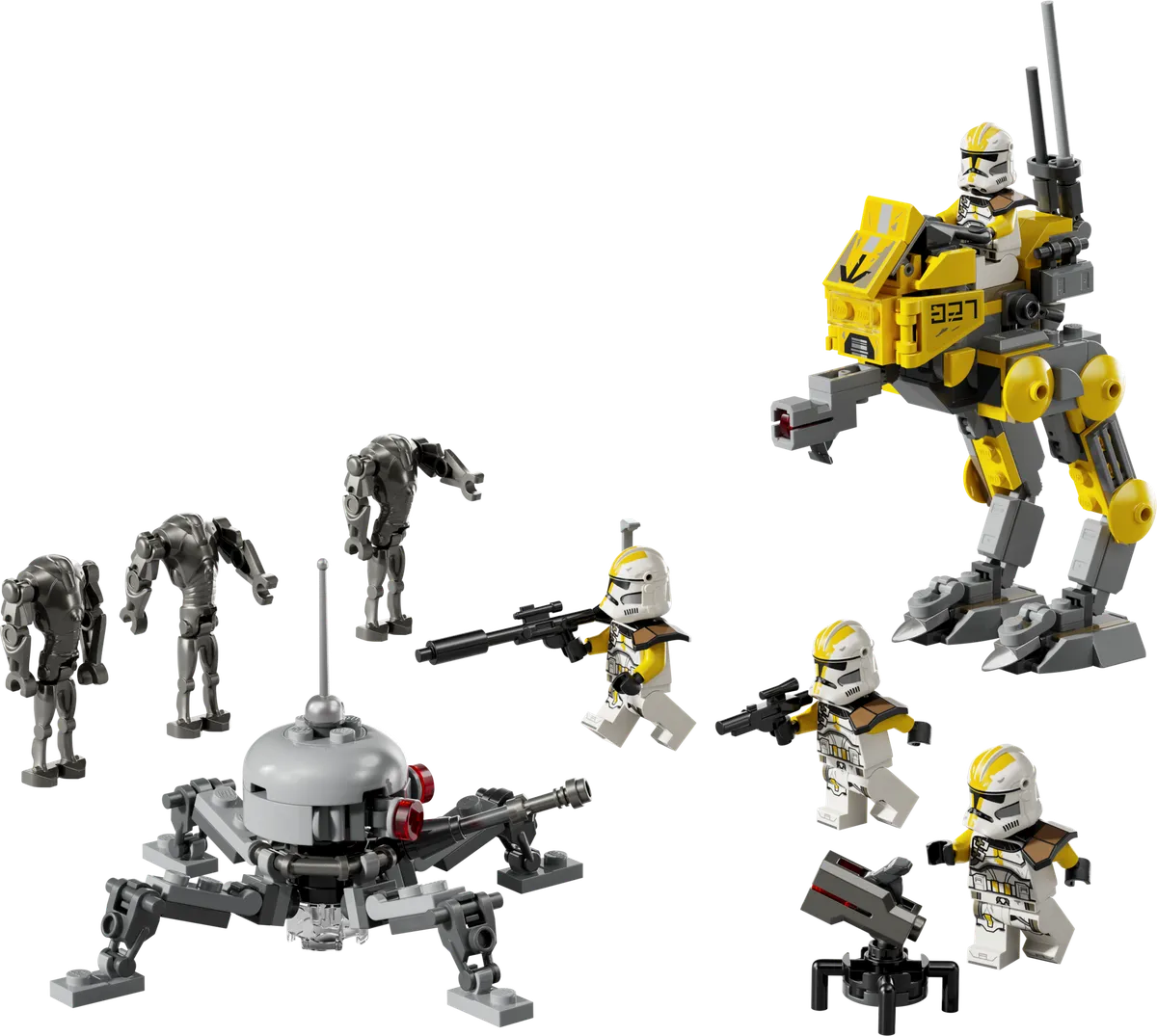 LEGO 327th Star Corps Clone Troopers™ Battle Pack (75431)
