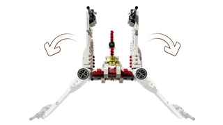 V-19 Torrent Starfighter fra LEGO – produktbillede 5 af 12