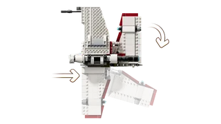 V-19 Torrent Starfighter fra LEGO – produktbillede 6 af 12