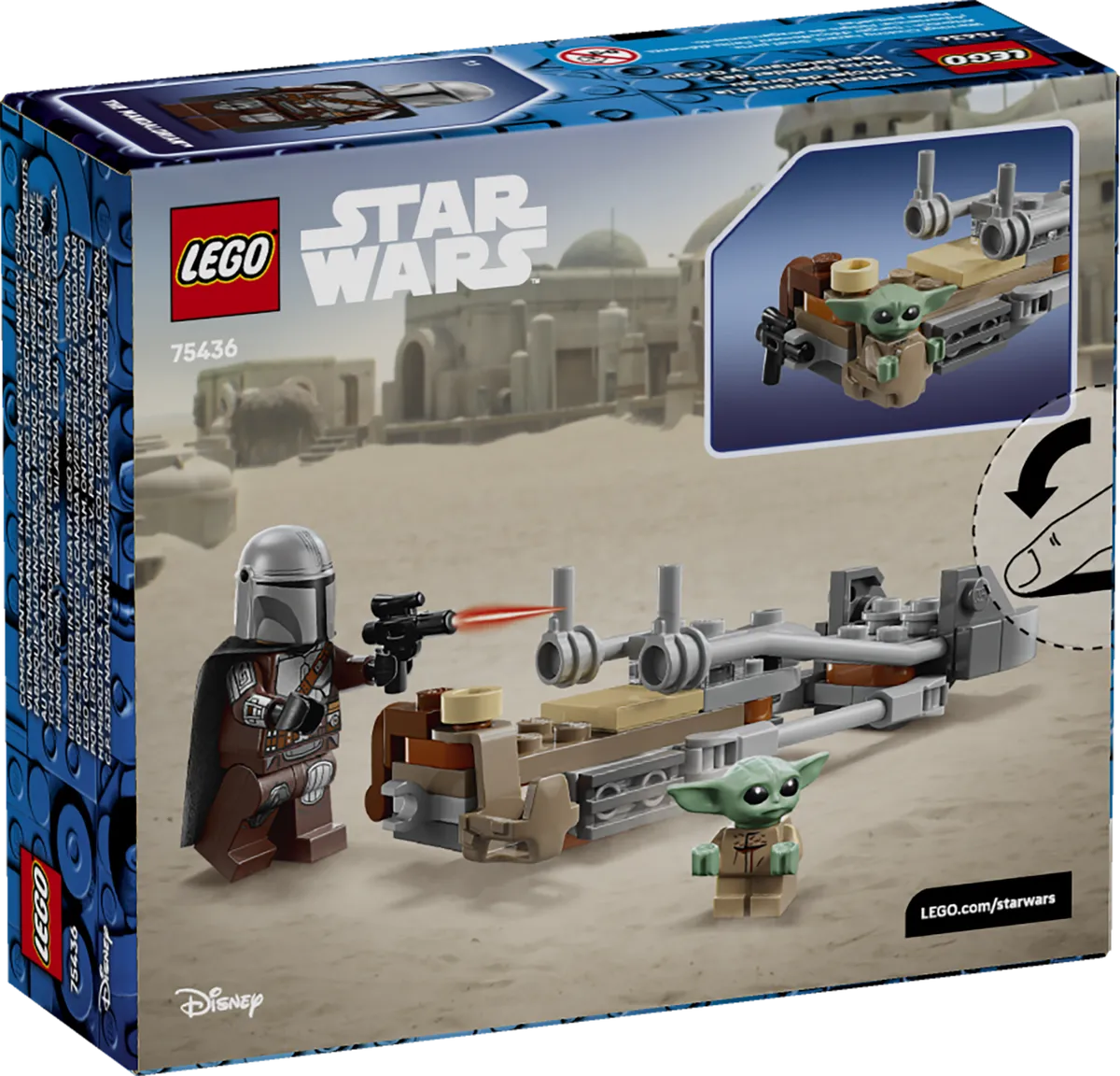 LEGO The Mandalorian & Grogu's Speeder Bike™ (75436) - Bild 10