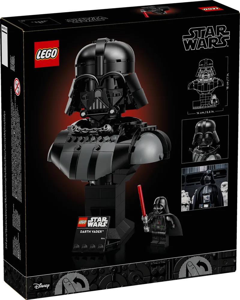 Darth Vader™ Bust från LEGO – produktbild 13 av 13