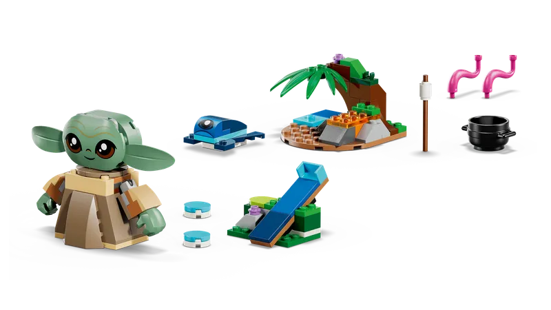 LEGO 75443 Grogu's Homestead detail image