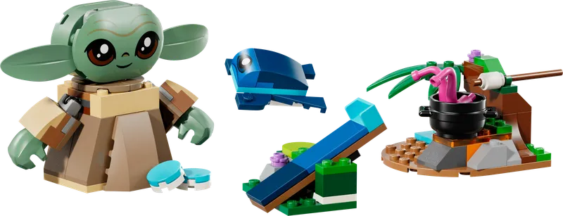 LEGO 75443 Grogu's thuis, 107 stenen