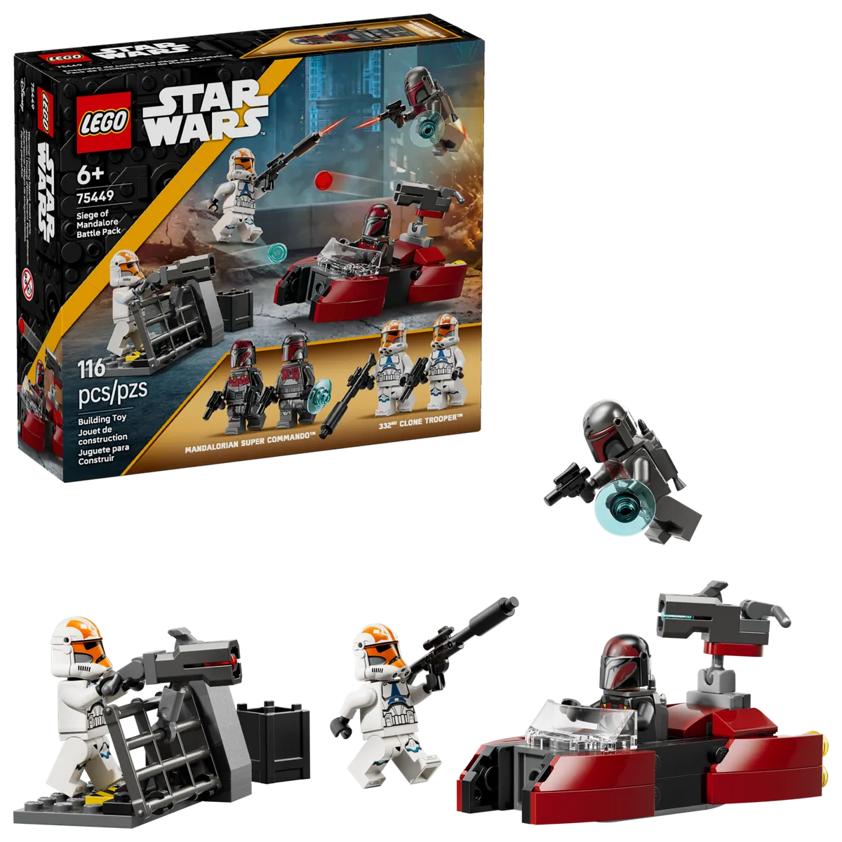 LEGO Siege of Mandalore Battle Pack (75449) - Bild 3