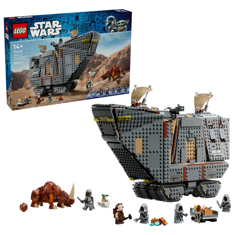 Offworld Sandcrawler™ and Mudhorn från LEGO – produktbild 2 av 18
