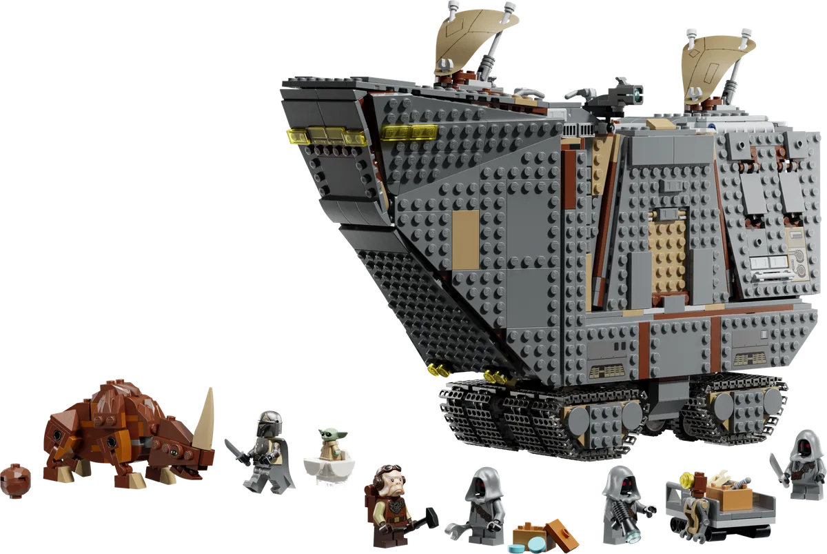 LEGO Offworld Sandcrawler™ and Mudhorn (75453)