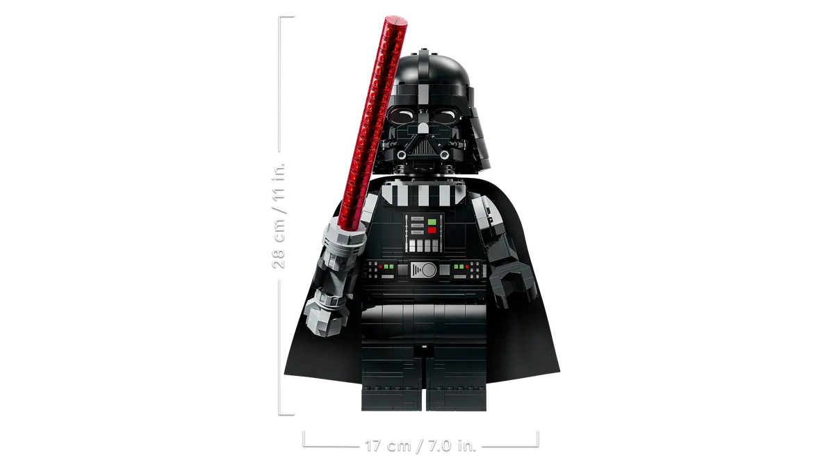 LEGO Up-Scaled Darth Vader™ Minifigure (75461) - Bild 3