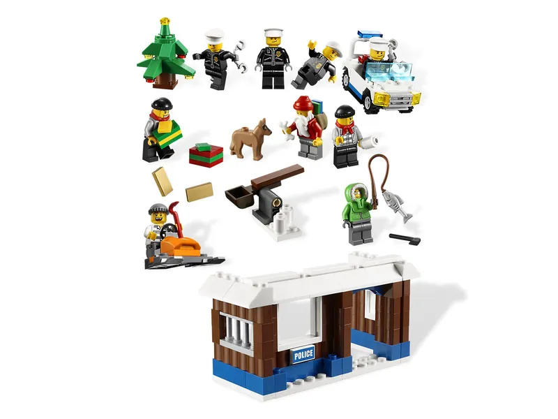 City Advent Calendar 2011 von LEGO – Produktfoto