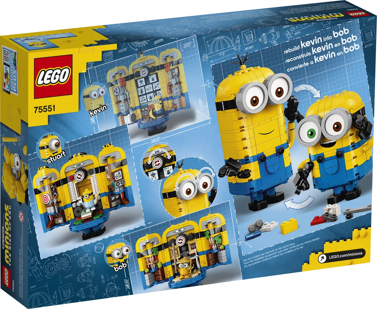 LEGO Brick-built Minions and their Lair (75551) - Bild 9