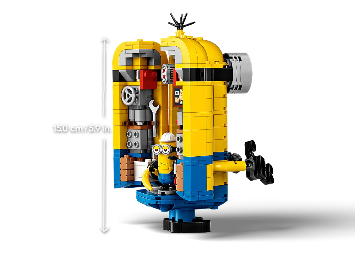 LEGO Brick-built Minions and their Lair (75551) - Bild 1
